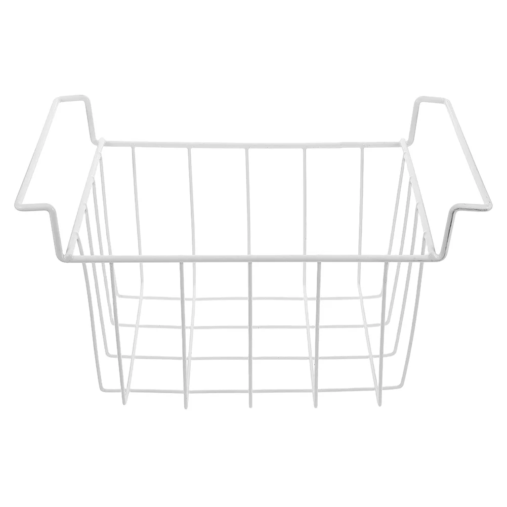

Chest Freezer Organizer Bin Deep Basket Storage Rack 38x22cm Metal Wire Freezer Basket Organizer Refrigerator Storage Bins