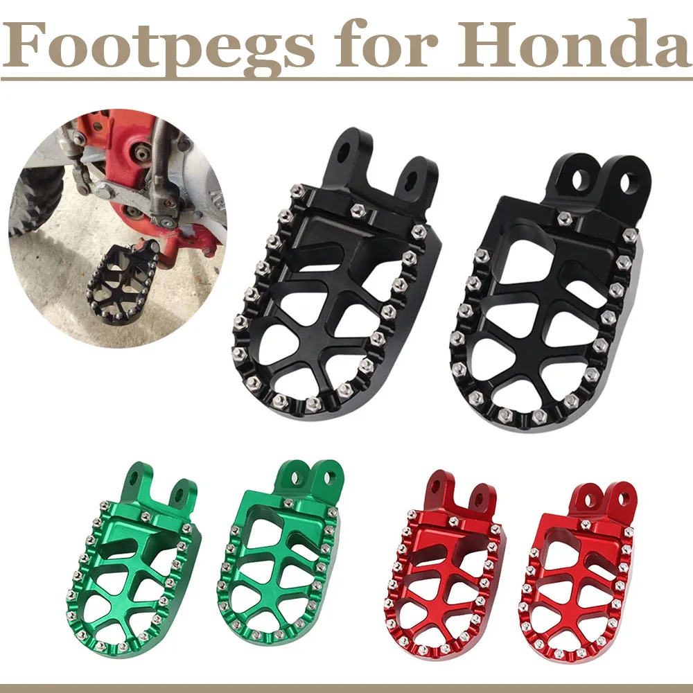 CRF1000 Footpegs Off Road Foot Pegs Transalp 600 XVR750 CRF230L Foot Pegs XRV 750 650 Africa Twin Foot Rest XR400R XR 650R 600R