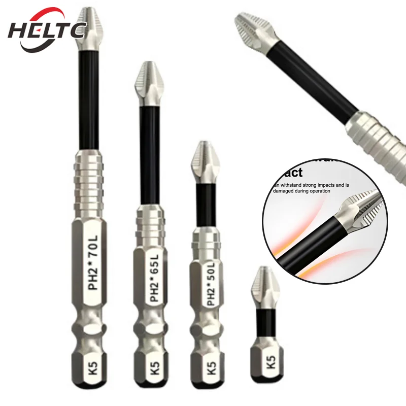 

9 шт./компл., высокая магнитная отвертка, сверло, долговечность, универсальный противоскользящий набор магнитных электрических отверток