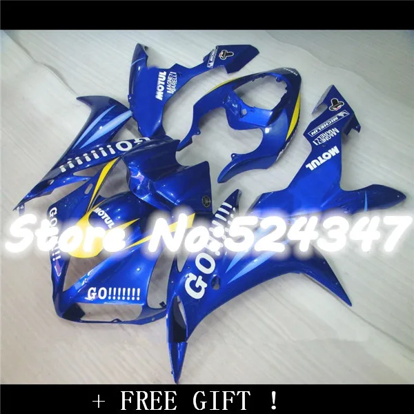 Hey-Fashion Blue Motorcycle Bodywork Fairing For 2004 2005 2006  YZF1000 R1 04 05 06 for Yamaha