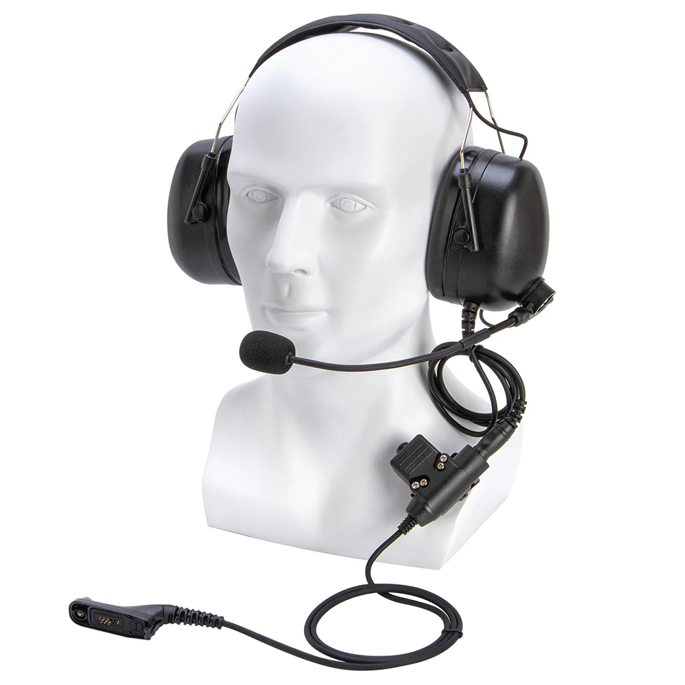 

U94 PTT+Universal Aviation Headset Pilot Headphone for Motorola XiR P8268 8260 APX 7000 8000 DP3400 DP3600 DGP4150