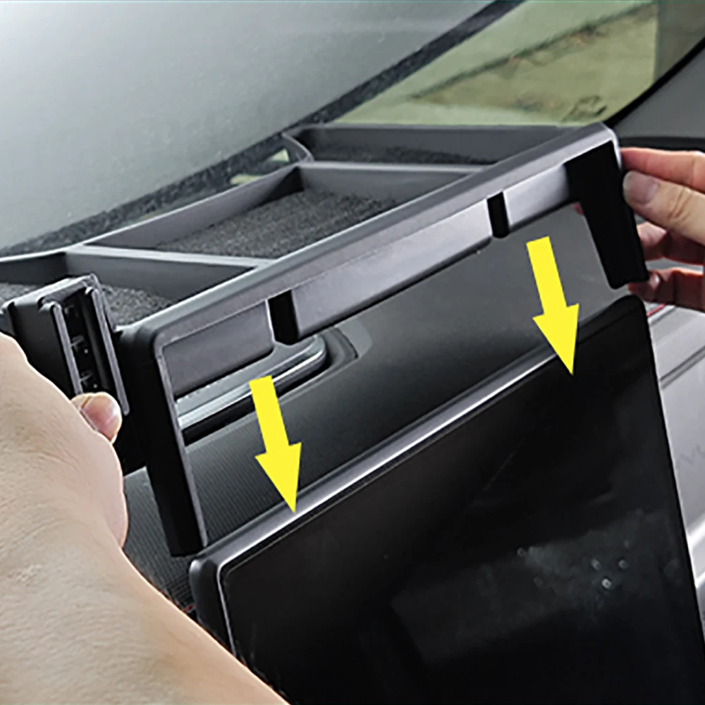 Car Storage Box Card Interior Modification Accessories For Chery Jetour Traveler T2 2023 2024 2025 Rear Screen Phone Holder