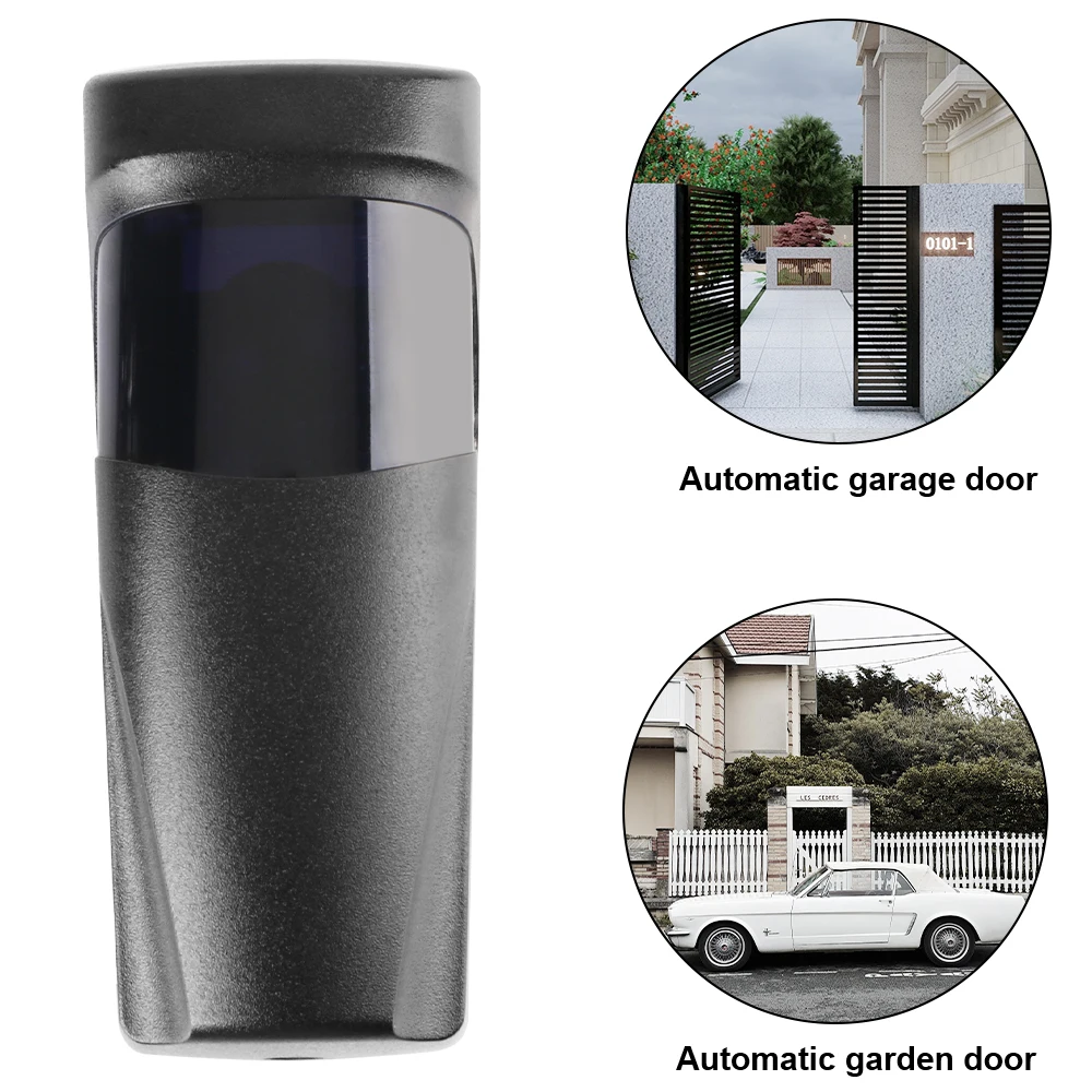 12-24V AC/DC Detector Battery Powered Photocell Infrared Sensor Barrier Garage Infrared Detector Sensor for Automatic Gate