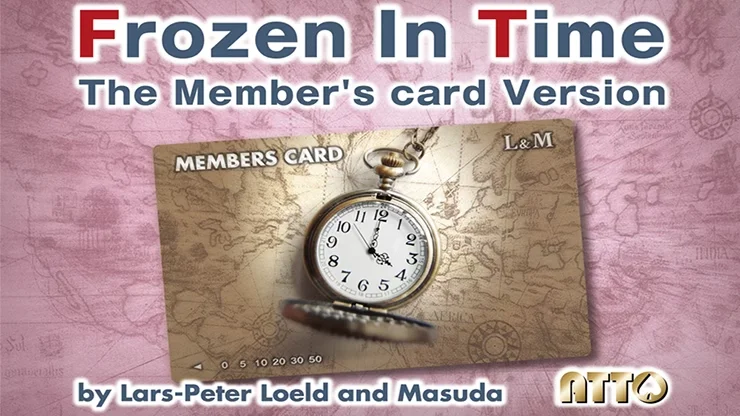 Frozen In Time by Katsuya Masuda Magic Trick,Stage Magie Props,Comedy,Close up gimmicks Mentalism,Magia Toys Classic Magia