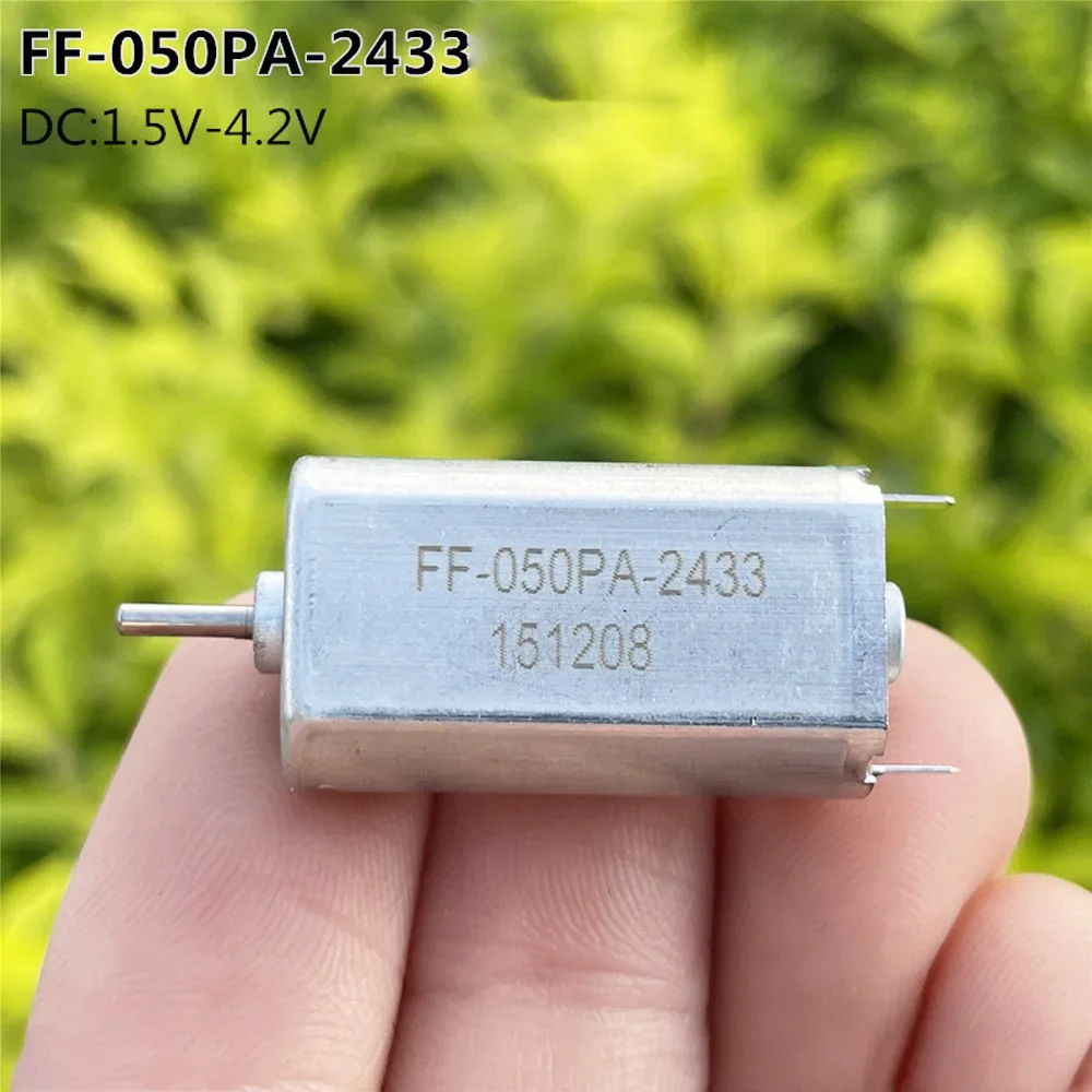 FF-050PA Precious Metal Brush High Speed Electric Motor DC 1.5V-4.2V 10000RPM-28000RPM Micro Small 050 Motor Hobby  Model