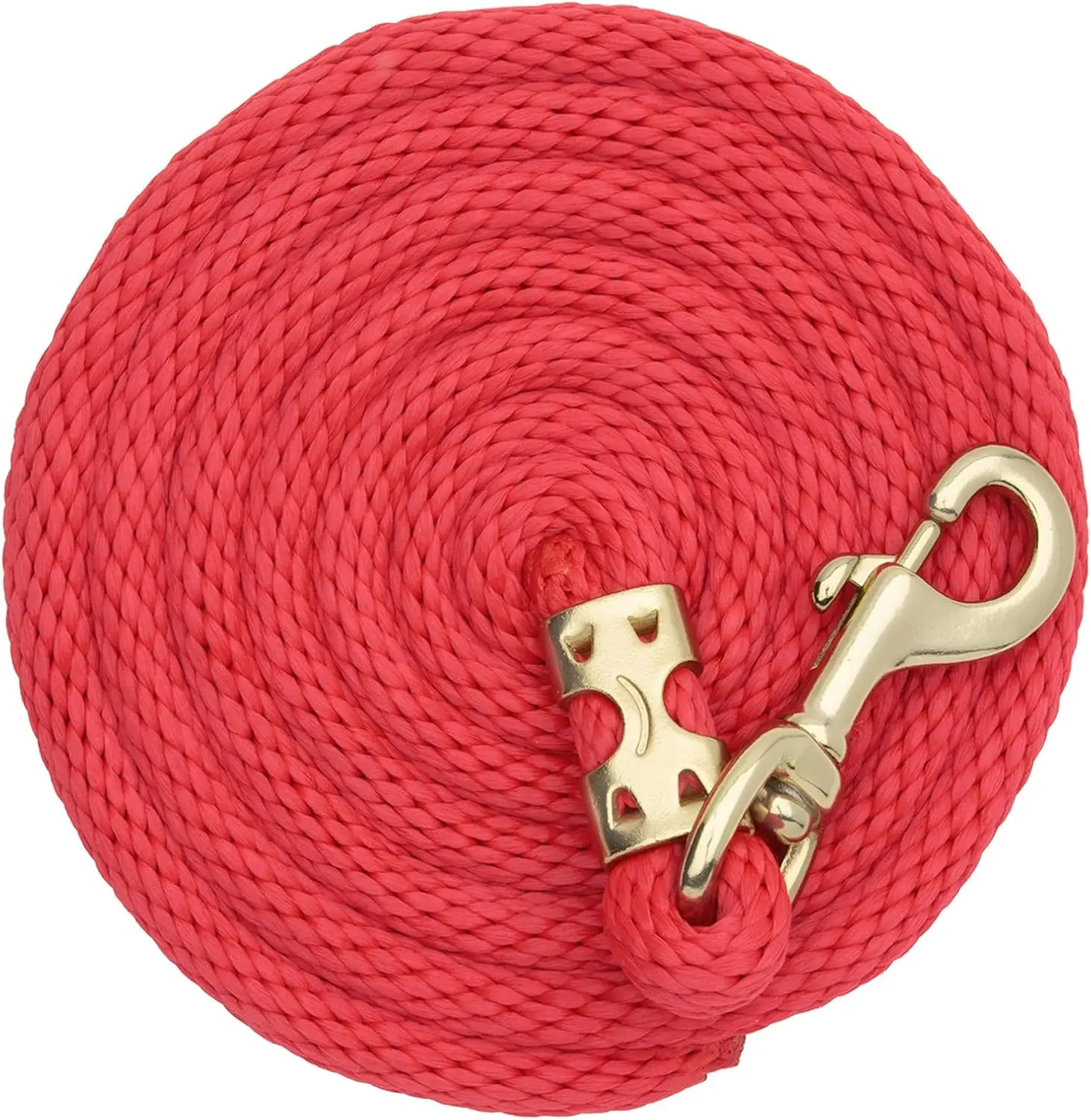 

8' Horse Lead Rope with Brass Snap, Soft Comfort Grip for Daily Use