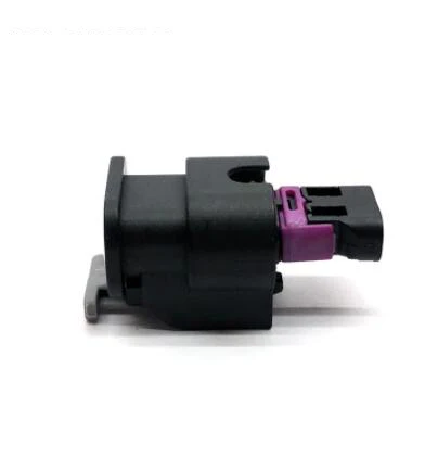 4F0973702 is suitable for B MW V olkswagen fuel injector high-pressure pump plug 2-hole connector terminal 2P pin