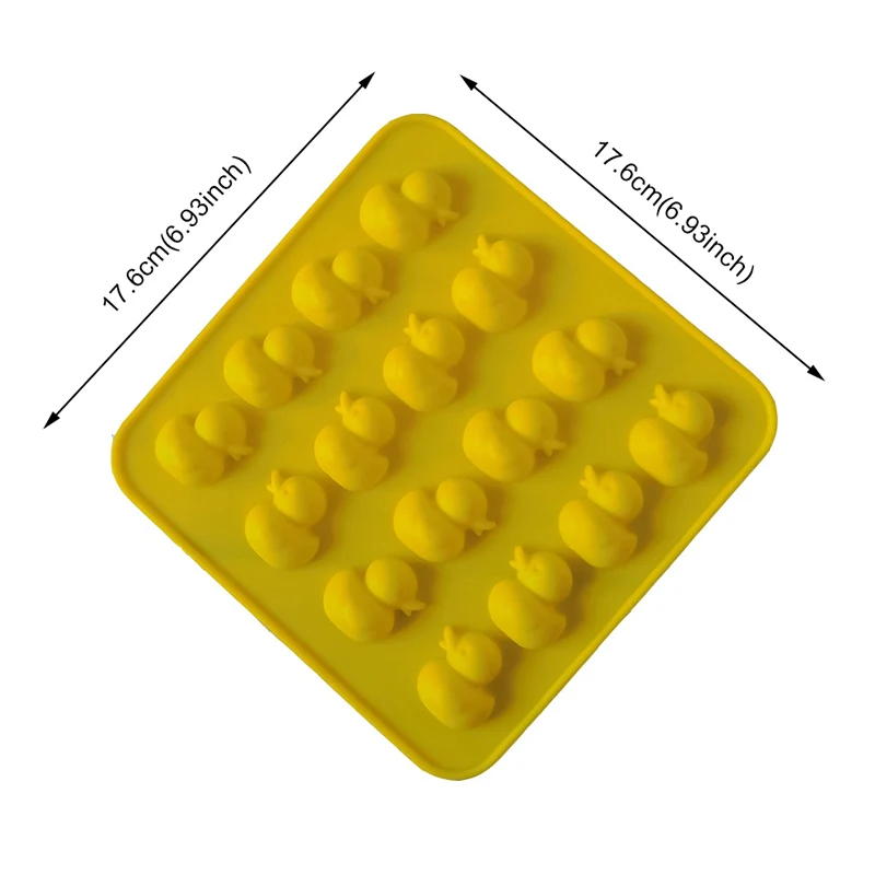 Cute Duck Silicone Mold DIY Chocolate Ice Biscuit Candy Moulds Kitchen tools