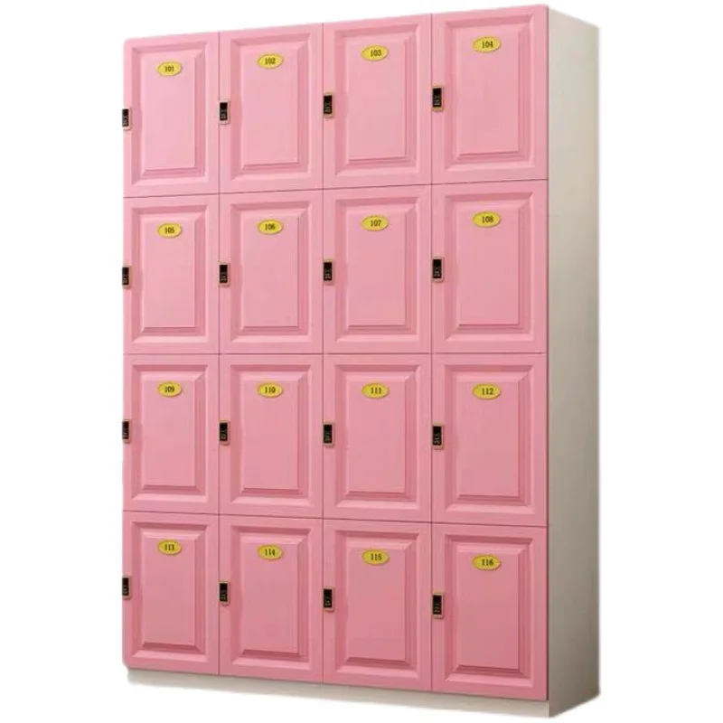 Color locker Wooden gym Locker with electronic lock Beauty salon Yoga studio Dance room Bag storage