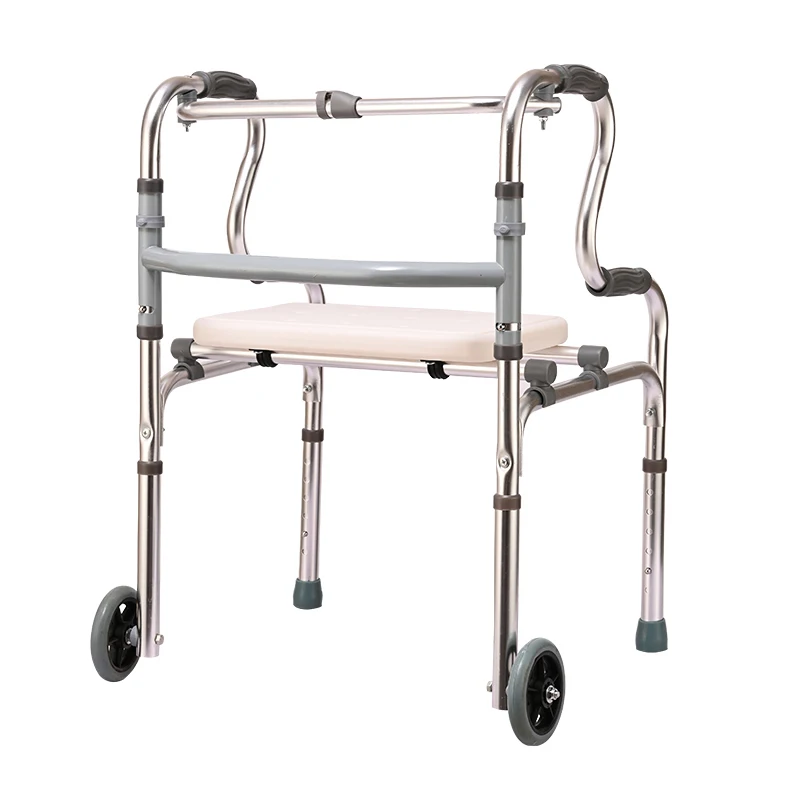 Aid Equipment Aids With Wheels For Disabled Walkers Seniors Elderly Rehabilitation Assistance Device Walking Aids