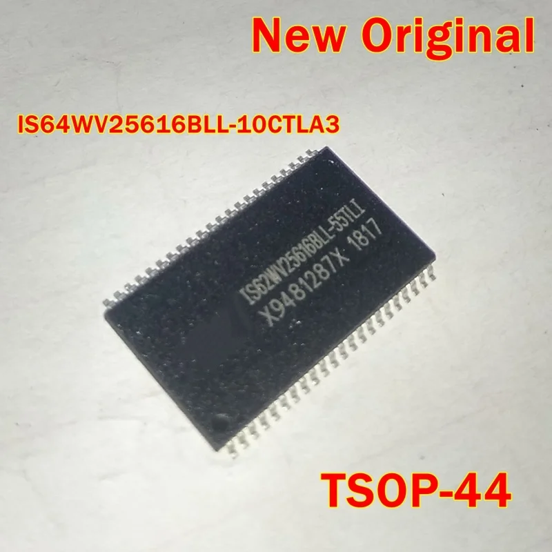 

New and Original IS64WV25616BLL-10CTLA3 TSOP44 Standard SRAM 256KX16 10ns CMOS PDSO44