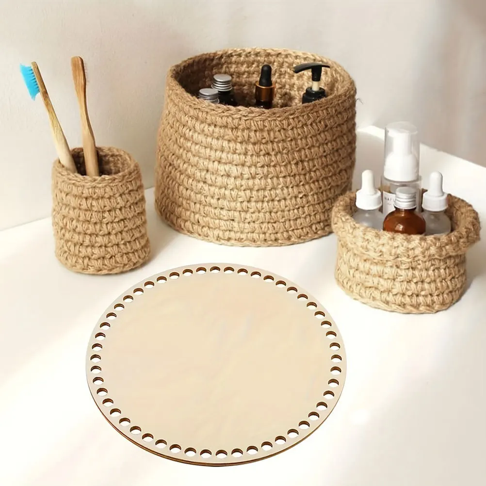 

5Pcs Natural Wood Knitting Bag Bases Oval Shape Blank Inserts for Handbag Purse Making Crafts Storage Knitting Bag Bases