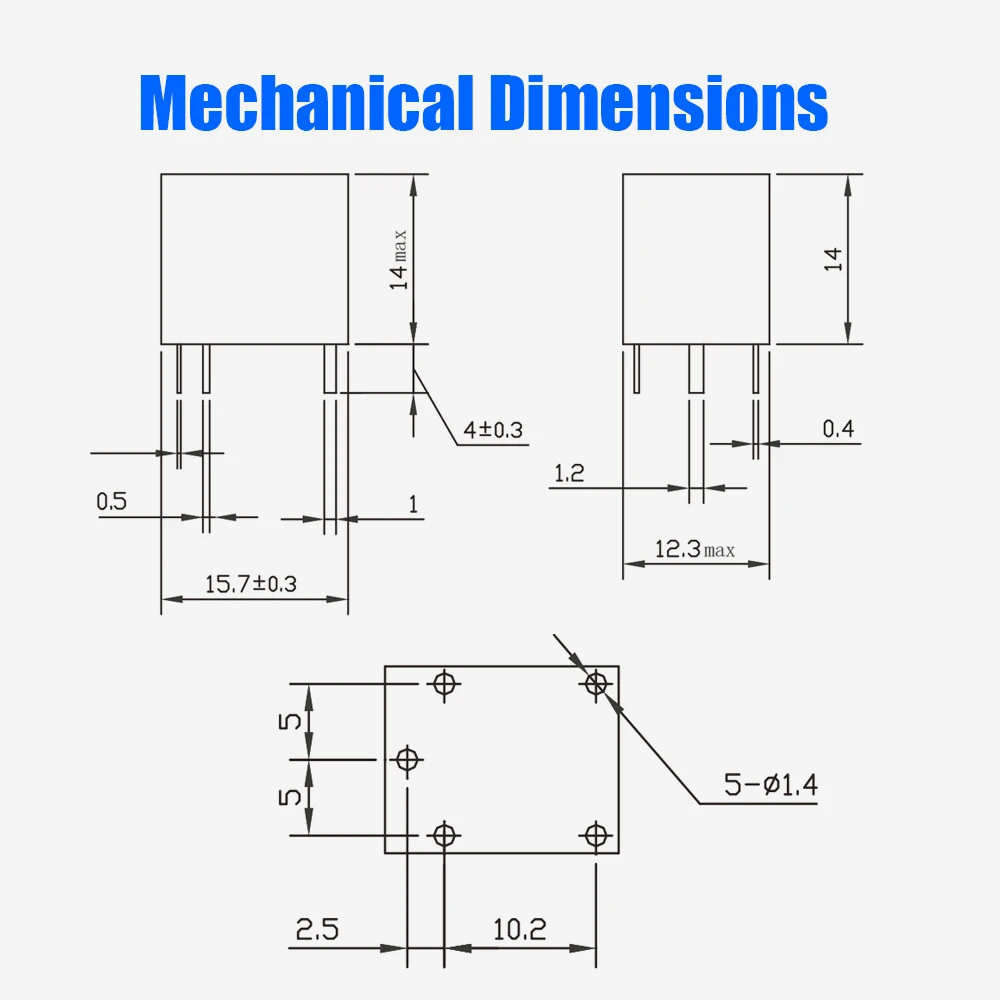 50 قطعة BL-JDQ-T78 12 فولت التتابع الصانع Spdt Pcb 4 دبوس تيار مستمر Rele مرحلات الطاقة أكثر من 2 أمبير 48 فولت 24 فولت 12 فولت 5 فولت التتابع الكهرومغناطيسي #6