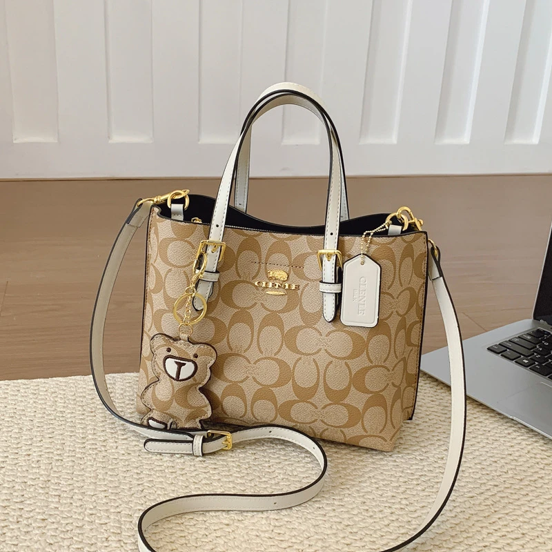 Chic Minimalist Messenger Handbag in Paris Style for Women Featuring Vintage Design PU Leather and Letter Logo