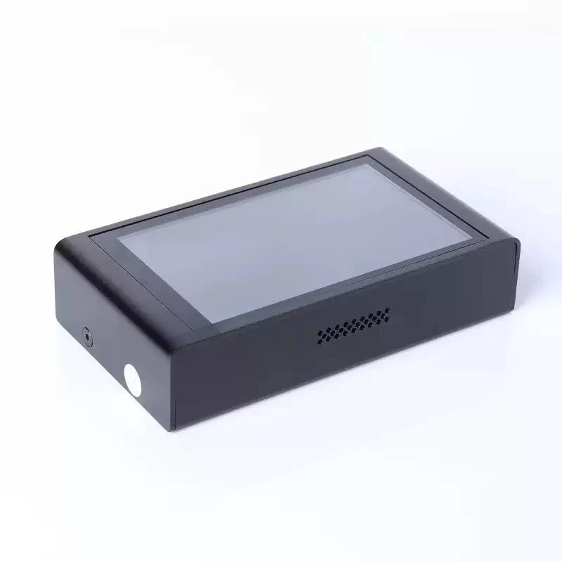Morse code CW trainer shortwave radio CW automatic key telegraph key automatic key learning + 4.3 touch LCD + battery