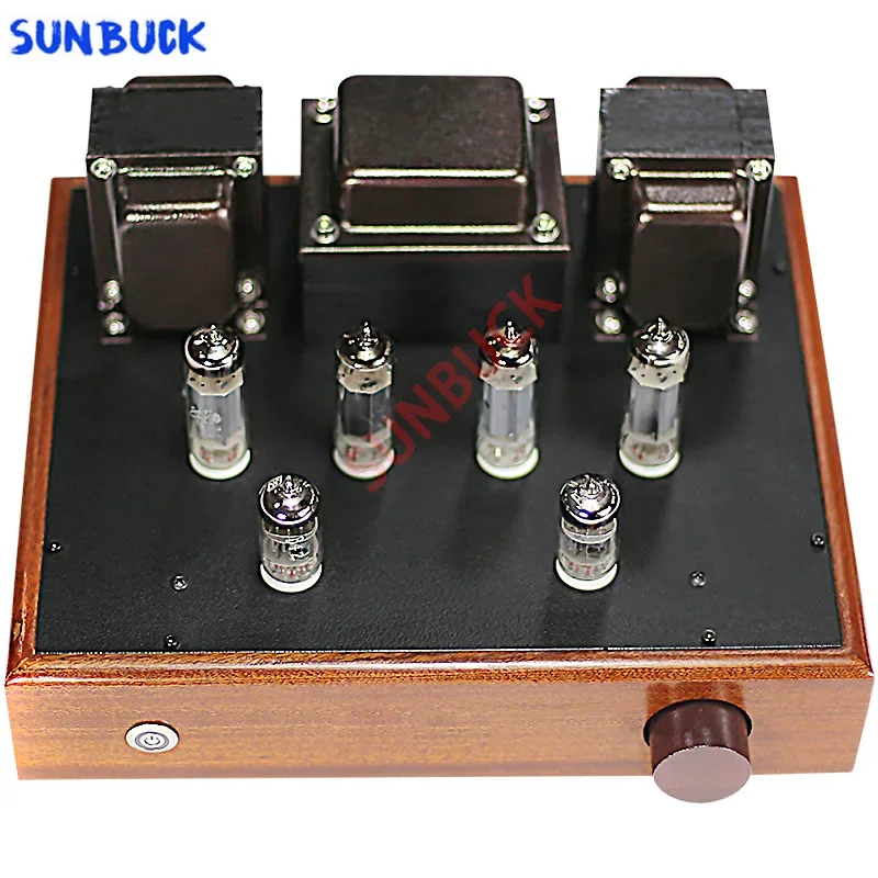 Sunbuck Reference Dynaco 12AX7 Push 6P14 EL84 Push-Pull Vacuum Tube Amplifier 2.0 Stereo 10W Vacuum Tube Amplifier DIY Kit Audio