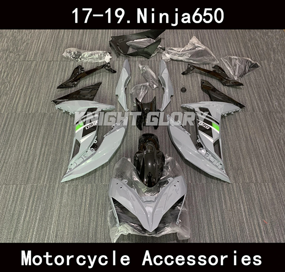 

New ABS Injection Molding Fairings Kits Fit For Ninja 650 ER-6F ER6F EX 650 2017 2018 2019 Bodywork Set