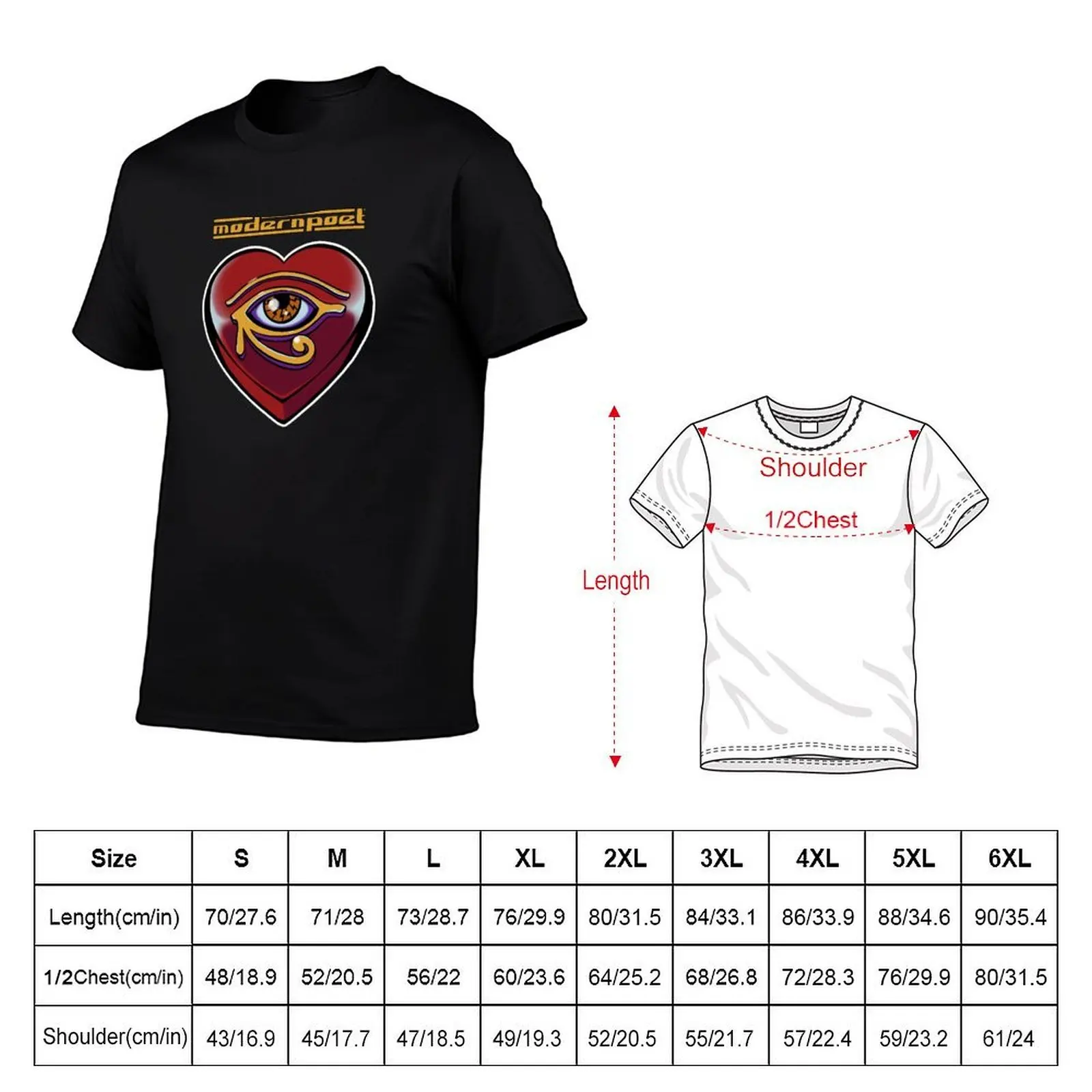 poetLove T-Shirt aesthetic clothes korean fashion heavy weight t shirts for men