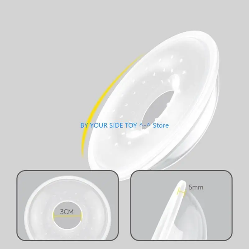 Nursing Cups for Nursing Moms Breast Milk Catcher Over-Flow Breastmilk Collector U6XE
