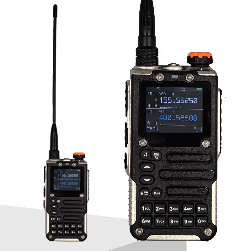 

LT-9100 Ultra-Wideband Interphone One-Key To-Frequency Shortwave Receiving Handheld Radio With Type-C Charging 5km Talk Ran