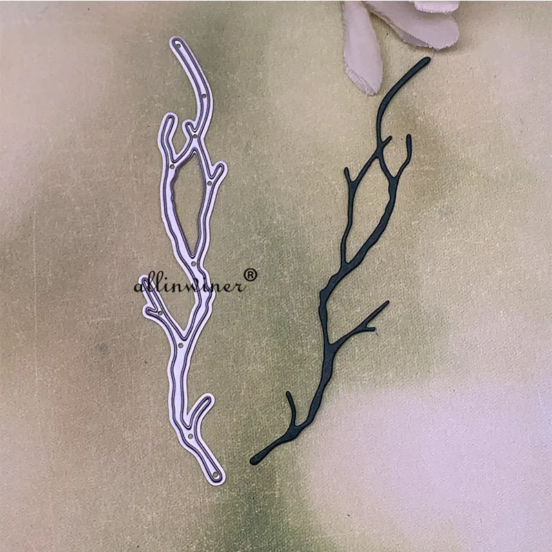 Branch strip decoration Metal Cutting Dies Stencils Die Cut for DIY Scrapbooking Album Paper Card Embossing