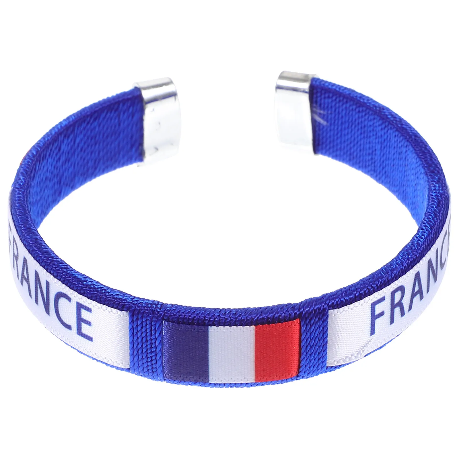 

Soccer Match Bracelet Flag Design Webbing Wristband for Fans Cheer Party Carnival Sports Gathering Decoration