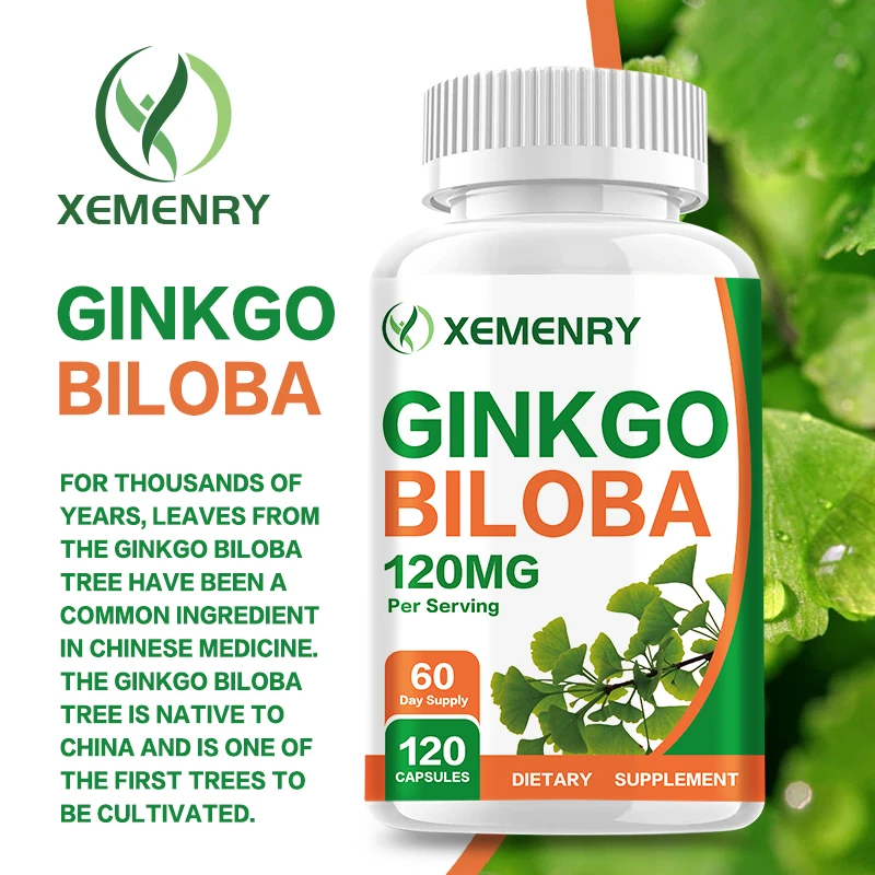 Ginkgo Biloba 120 Mg: mejora la claridad mental y mantiene la mente afilada