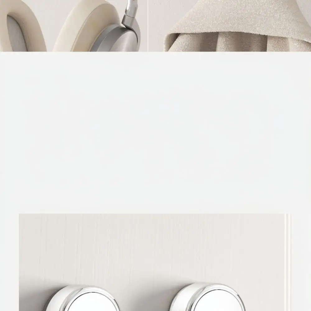 Modern Iron Suction Hook Strong Wall Hanger Punch Free Bathroom Kitchen Towel Holder Storage Organizer Home Supplies