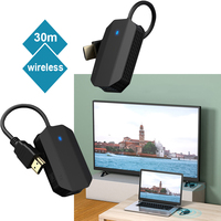 1080P 30M Wireless HDMI Video Audio Transmitter and Receiver Extender Display Adapter Dongle Fr TV Box Laptop PC To TV Projector