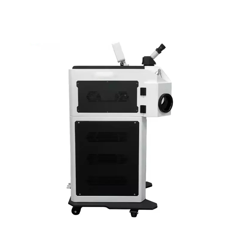 New 200W Jewelry Laser Welding Machines With Microscope and CCD Monitor for Gold Silver Necklace Ring Bracelet Precision Welded