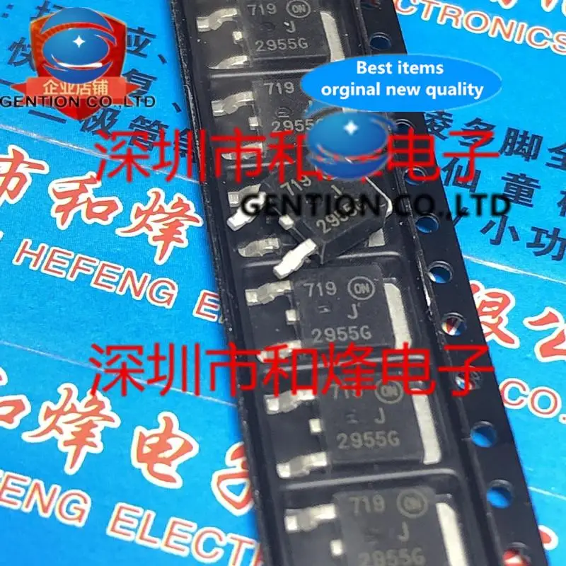10PCS J2955G MJD2955T4G  TO-252 60V 10A   in stock 100% new and original