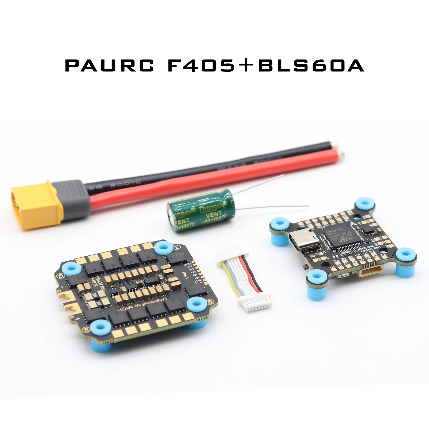 PAURC F405 V4 BLS 60A Stack ICM42688P F405 BLS60A 4in1 ESC 30.5X30.5mm 2-6S for FPV Drones