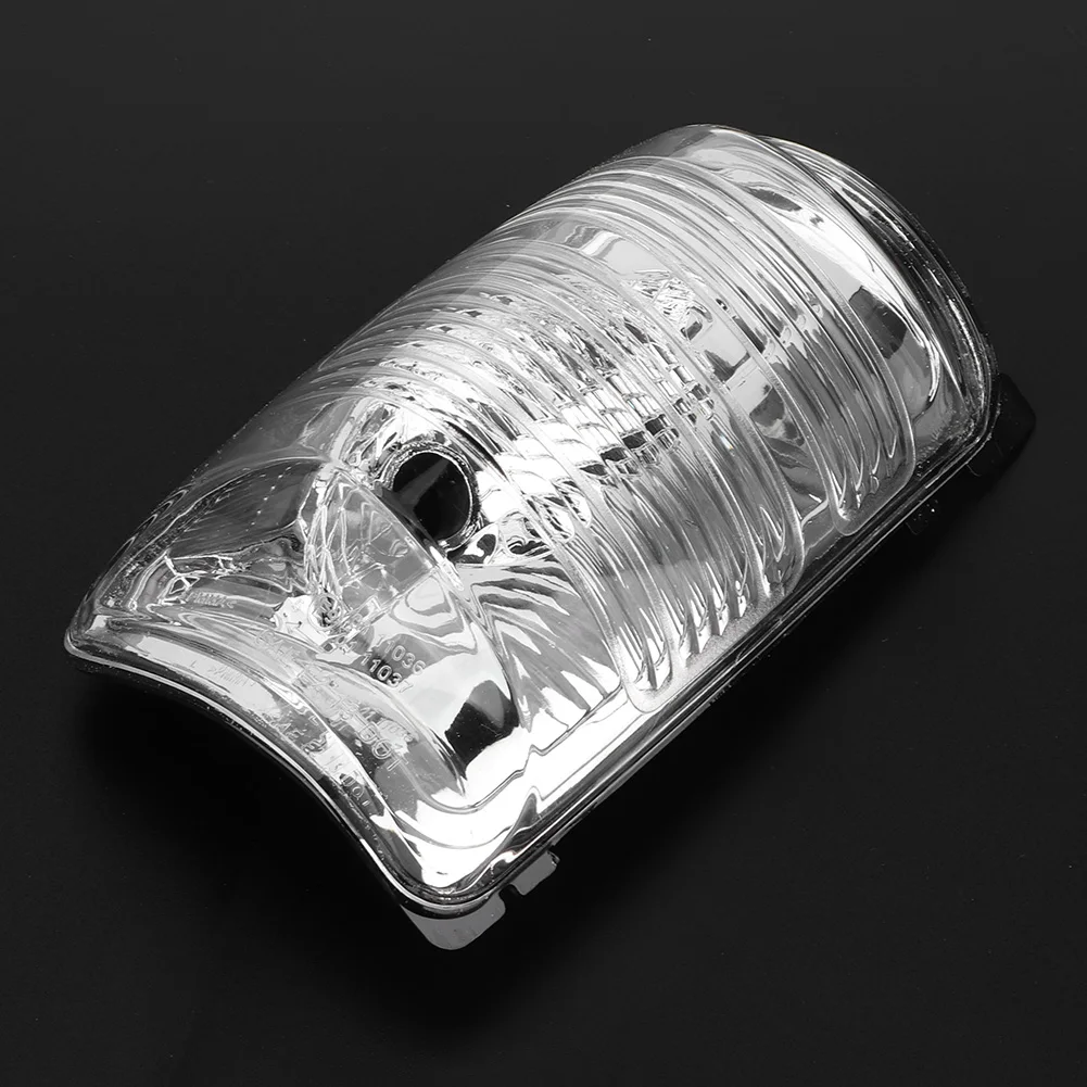 Backup Mirror Light Lens Cover Exterior Rearview Door Wing Mirror Indicator Lens Clear Fits for  Transit MK8 2014+ view 5