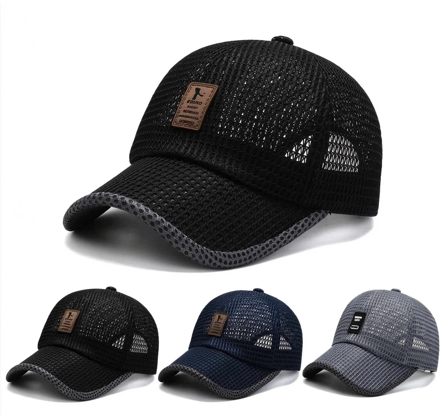 Unisex Breathable Mesh Baseball Cap Versatile Comfortable Sports Hat for Men And Women