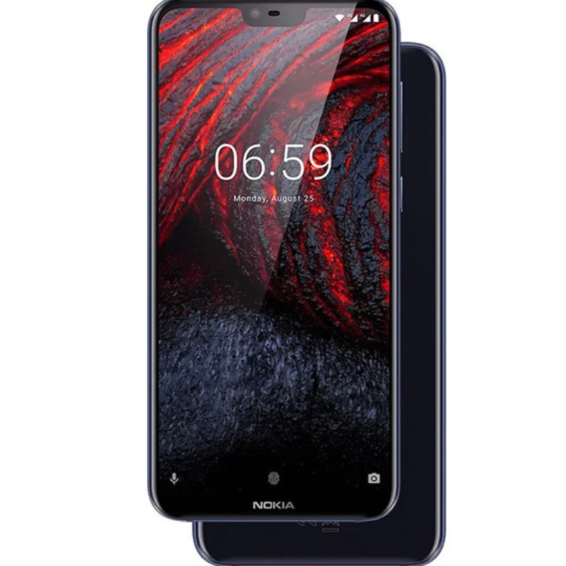 Nokia 6.1Plus 4G SmartPhone 5.8inch Screen CPU Qualcomm Snapdragon 636 Battery capacity 16MP Camera 3060mAh original used phone