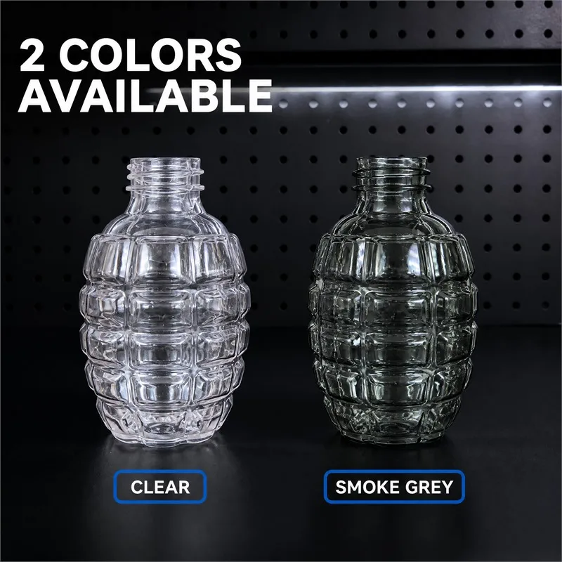 1PC Pineapple Bottle For Gel Balls Water Beads Storage Portable Ammo Refill Bottle Hollow Drainage Bottom Pour Spout Cap