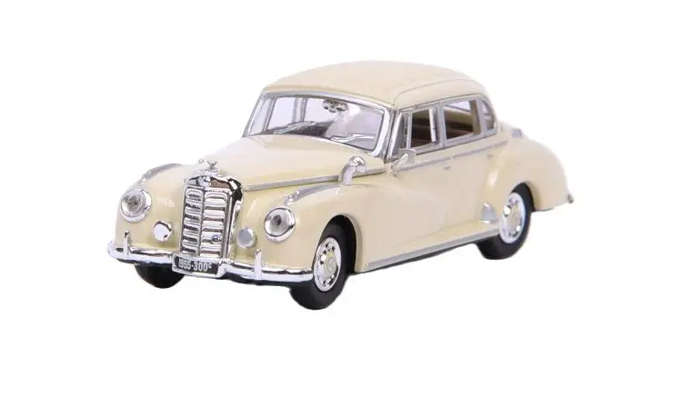 

1:87 High-quality Simulation Model for Benz Typ 300C Limousine 1955 Classical Retro Cars Model Toys For Collection