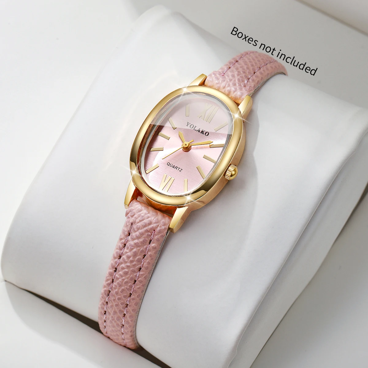 Elegant Women Quartz Watch Roma Dial Ultra-thin Leather Strap Ladies Clock Wristwatches Gift Relogio Feminino Without Box