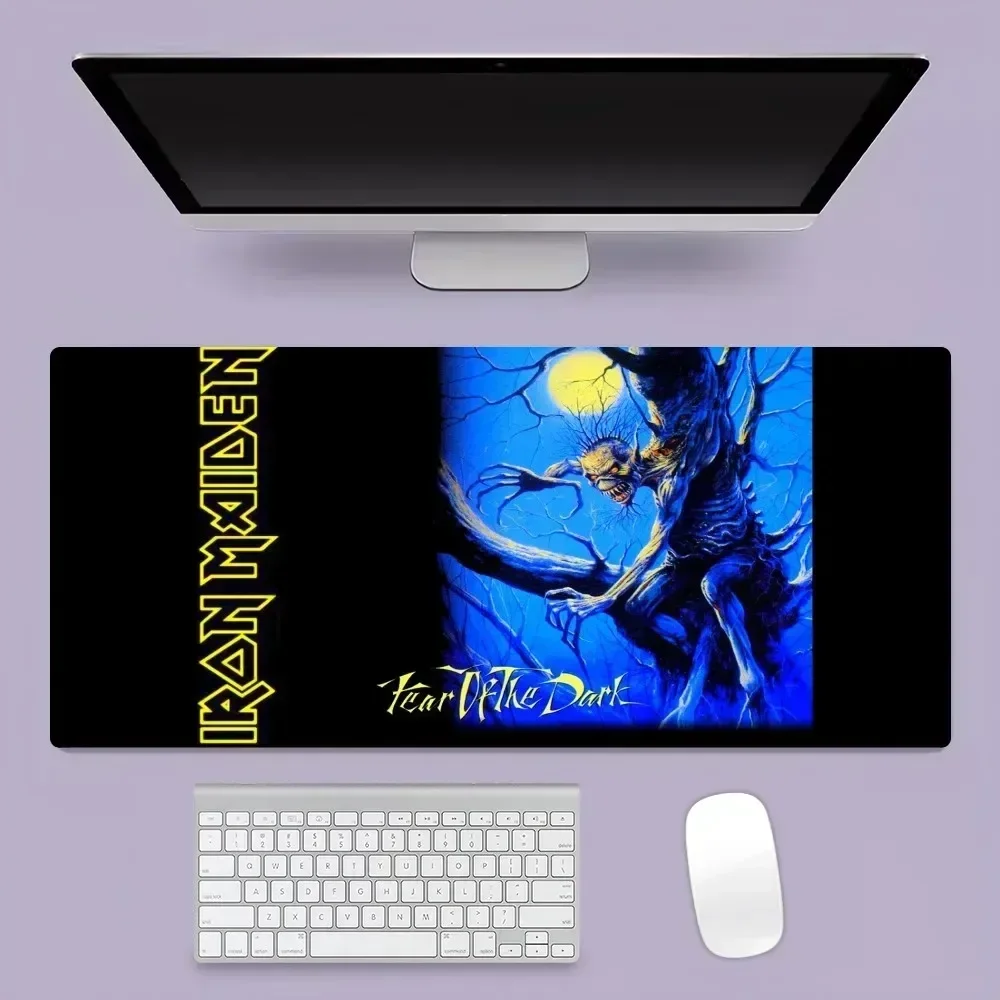 Band I-Iron M-Maiden Mousepad Office Large Mouse Mat Keyboard Mats Rubber PC Computer Game Big Anti-slip Mice Mat