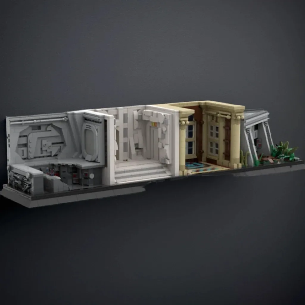 

1713PCS MOC Star Batter Galaxy Far Far Away Modular Displays Series 2 Vibrant DIY Model Building Blocks Birthday Toys Gift