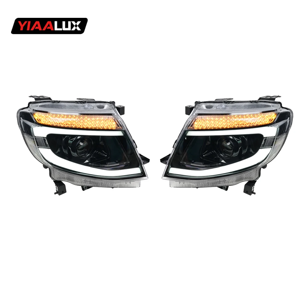 

Модернизированные фары для Ford Ranger T6 2012-2014 T6, фары DRL, динамический указатель поворота, проектор Len