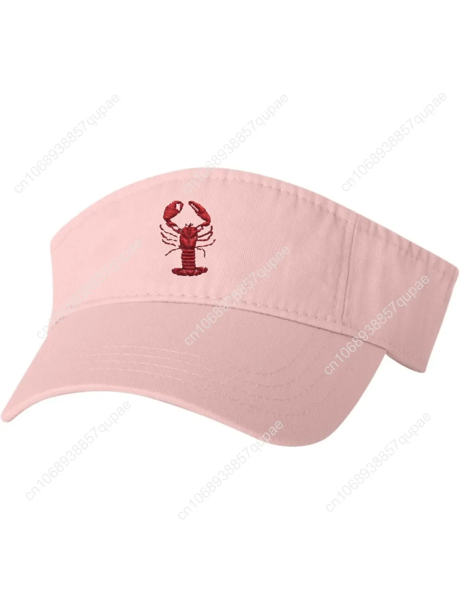 

Go All Out Adult Lobster Embroidered Visor Dad Hat