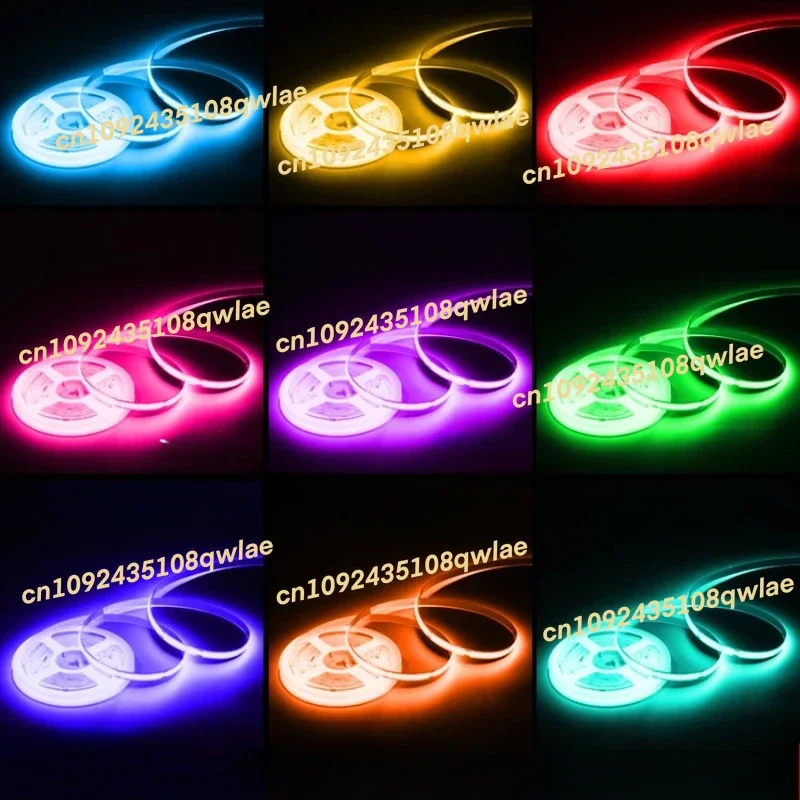 La striscia luminosa colorata La piccola striscia luminosa a LED intelligente è stata collegata a Mijia atmosfera a colori COB a bassa tensione RGB