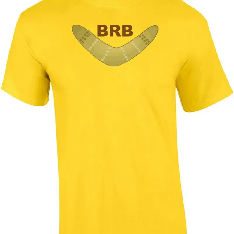 Brb Boomerang Funny Tee