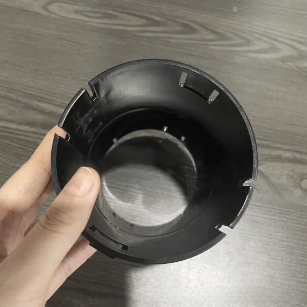 Durable 4-inch Pipe Internal Coupling Black Leak Proof Pipe Connector Adapter Drainage Adapter for 4-inch Corrugated Pipes