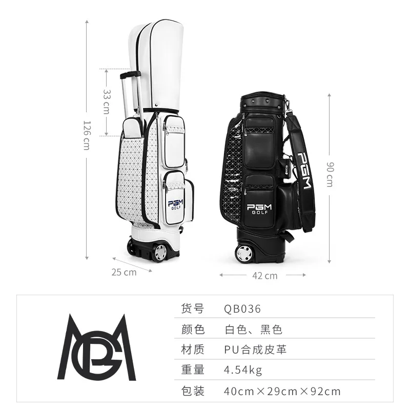 PGM Golf Bag Standard Carry Case Womens Golf Club Bag Lightweight Durable