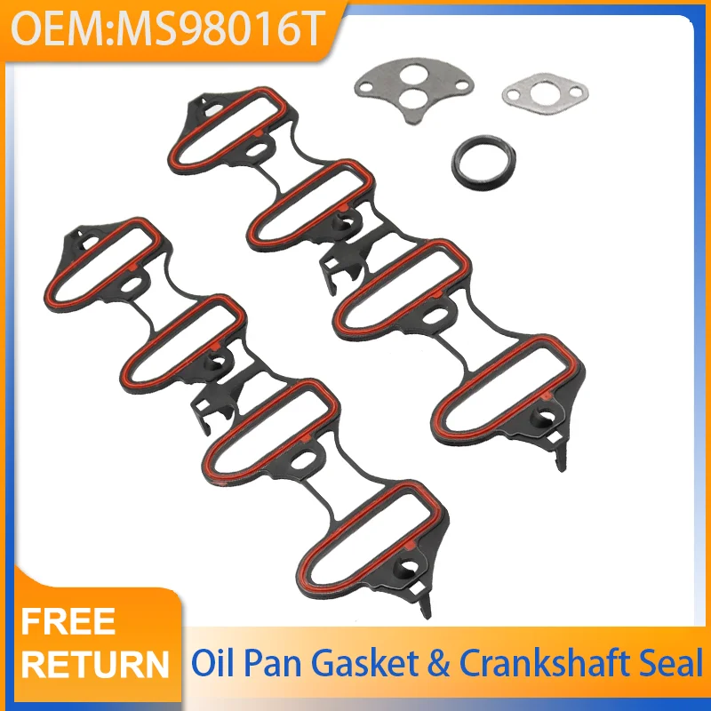 Juego de juntas de colector de admisión MS98016T para Cadillac Escalade 2002-2003 Buick Rainier 2004-2007 Chevrolet Avalanche 2007-2012