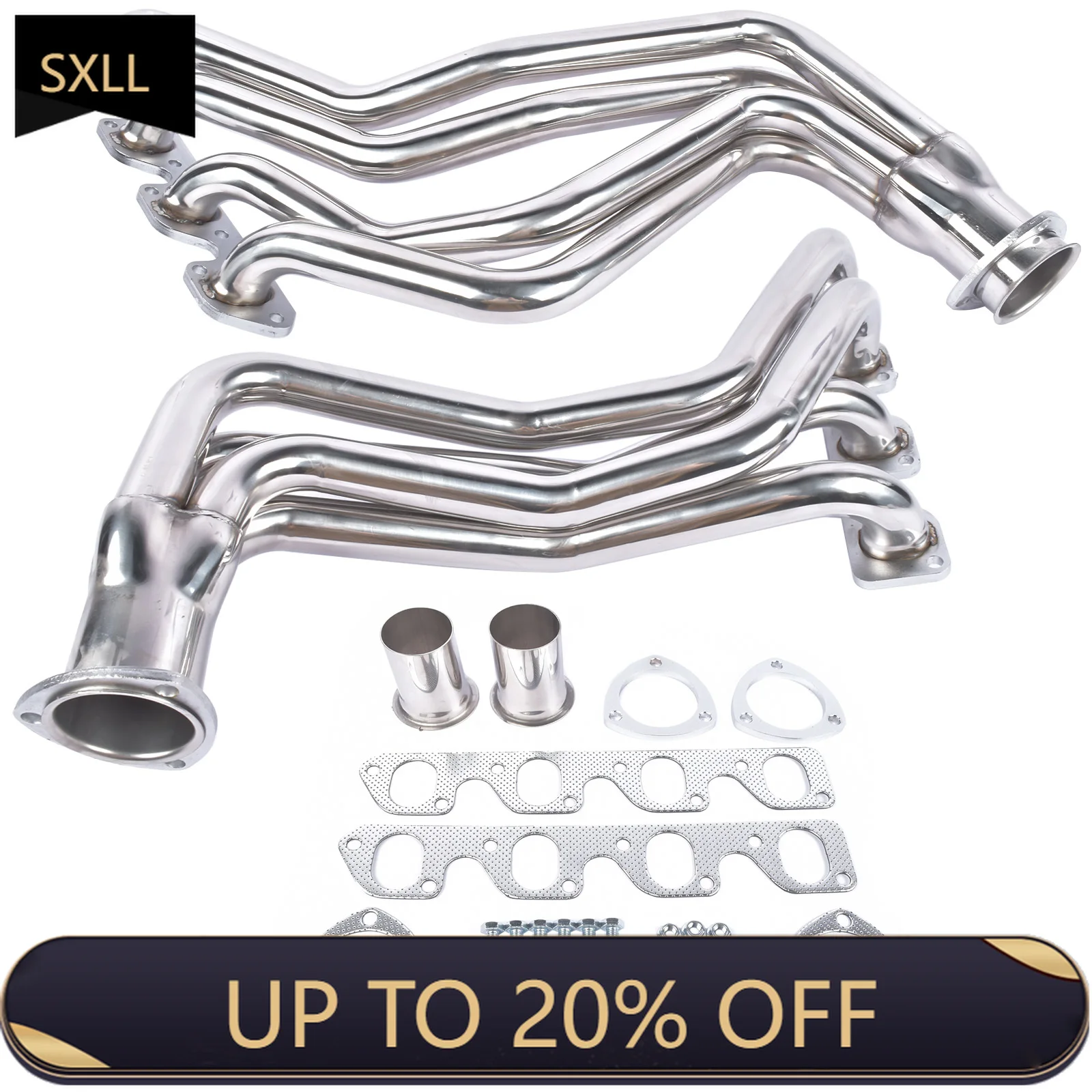 

SXLL F Series 4WD 351 400M 5.8L 6.6L Smooth Exhaust Manifold
