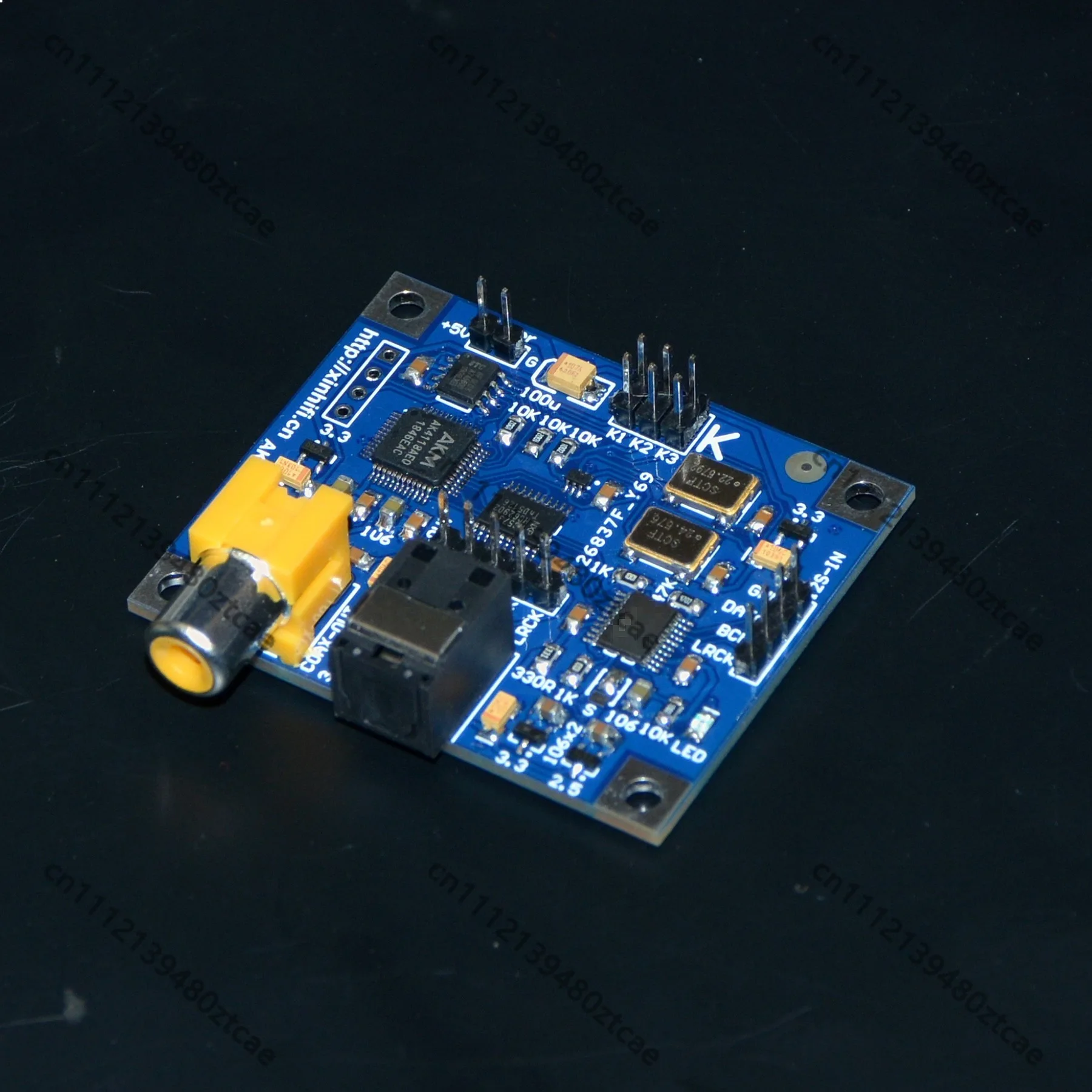 Nvarcher AK4118 Coaxial Fiber Optic I2S Output Board 24bit 192K for Raspberry Pi 2B 3B 3B+ 4B VOLUMIO MOODEF