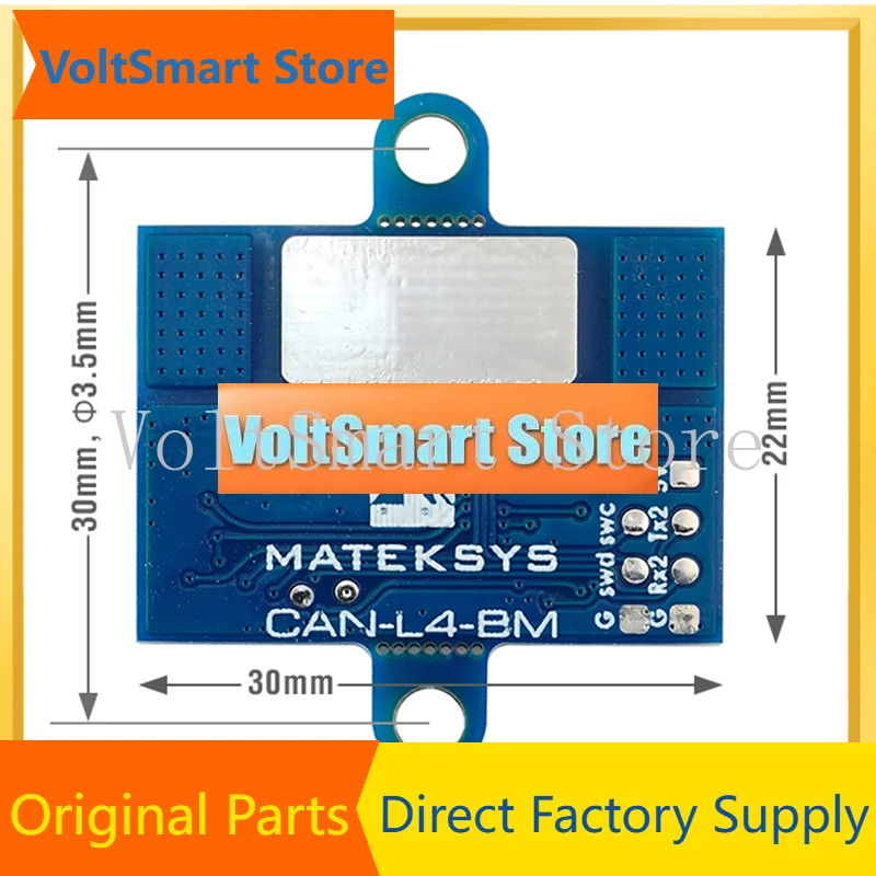 VoltSMATEK Mateksys AP_PERIPH CAN DIGITAL POWER MONITOR, CAN-L4-BM